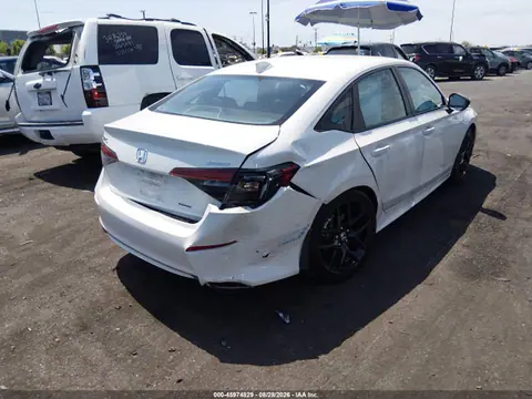 2025 Honda Civic Hybrid Sport/sport Touring VIN 2HGFE4F84SH308854 фото 4
