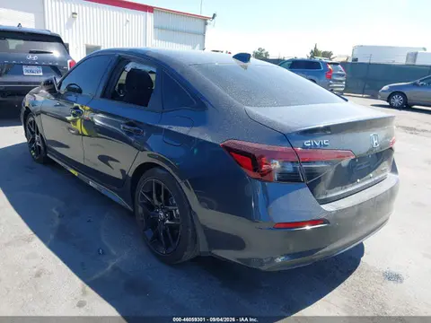 2025 Honda Civic Hybrid Sport/sport Touring VIN 2HGFE4F88SH341548 фото 3