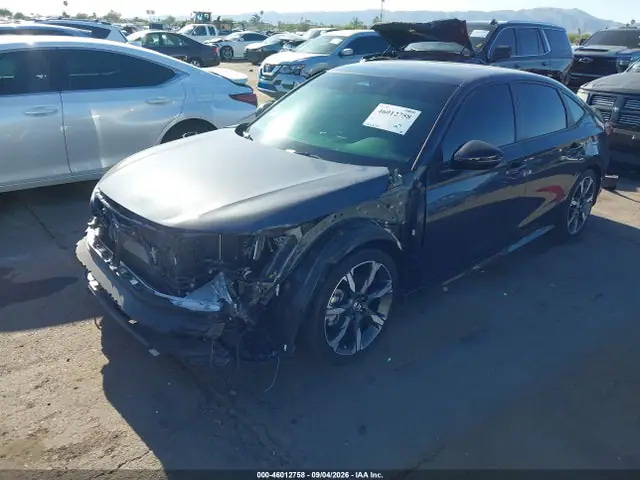 2026 Honda Civic Hybrid Sport/sport Touring VIN 2HGFE4F82TH309468 фото 2