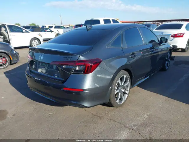 2026 Honda Civic Hybrid Sport/sport Touring VIN 2HGFE4F82TH309468 фото 4