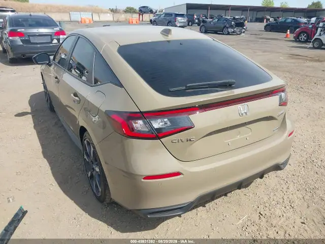 19XFL4H9XSE011447 — 2025 Honda Civic Hybrid Sport Touring, фото 3 с аукциона IAAI 30.09.2026, Передняя часть