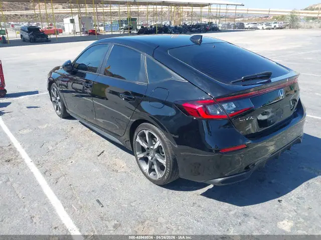 19XFL4H91SE016486 — 2025 Honda Civic Hybrid Sport Touring, фото 3 с аукциона IAAI 14.10.2026, Передняя часть справа