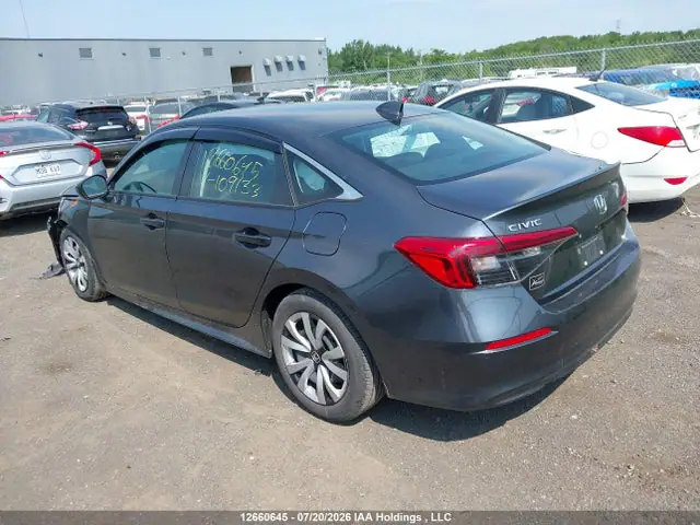 2024 Honda Civic Lx-b VIN 2HGFE2F20RH109133 фото 3