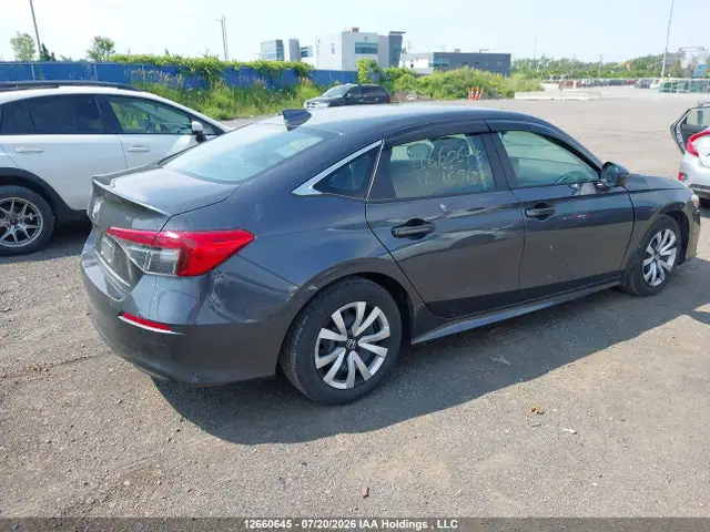 2024 Honda Civic Lx-b VIN 2HGFE2F20RH109133 фото 4