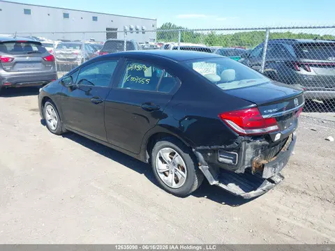 2014 Honda Civic Lx VIN 2HGFB2E45EH045032 фото 3