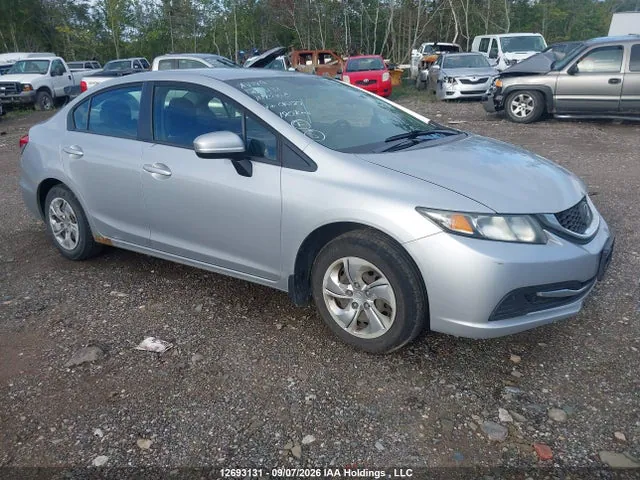 2014 Honda Civic Lx VIN 2HGFB2F40EH015127 фото 1