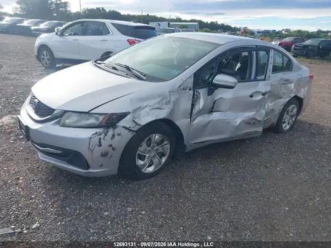 2014 Honda Civic Lx VIN 2HGFB2F40EH015127 фото 2