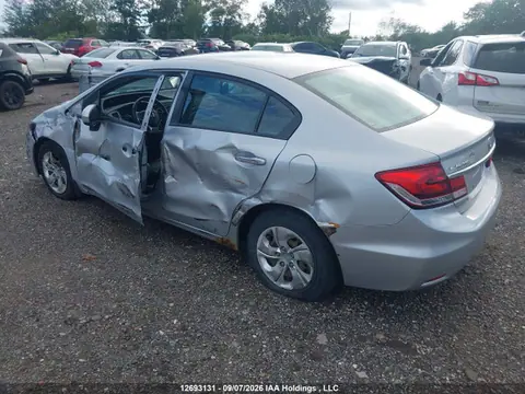2014 Honda Civic Lx VIN 2HGFB2F40EH015127 фото 3