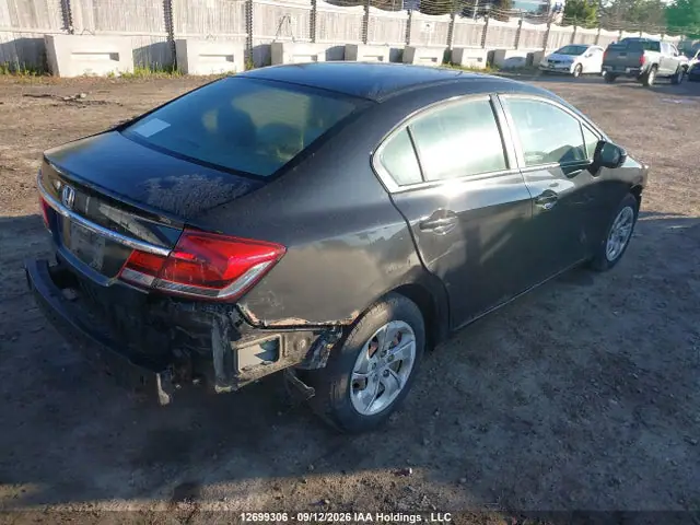2014 Honda Civic Lx VIN 2HGFB2F4XEH035918 фото 4