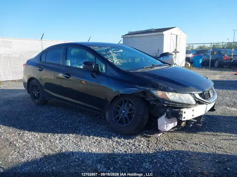 2HGFB2F49EH015787 — 2014 Honda Civic LX, Передняя часть (Front), фото до ремонта