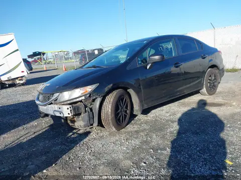 2014 Honda Civic Lx VIN 2HGFB2F49EH015787 фото 2