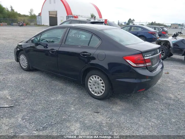 2HGFB2E47EH030676 — 2014 Honda Civic LX, фото 3 с аукциона IAAI 13.10.2026, Передняя часть