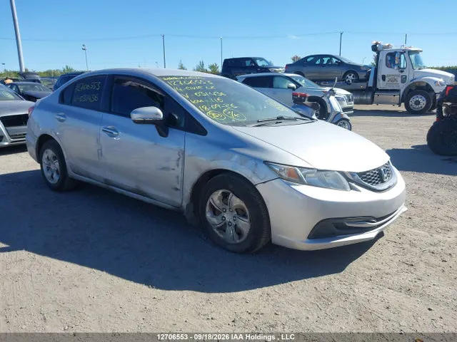2014 Honda Civic Lx VIN 2HGFB2F45EH031436 фото 1
