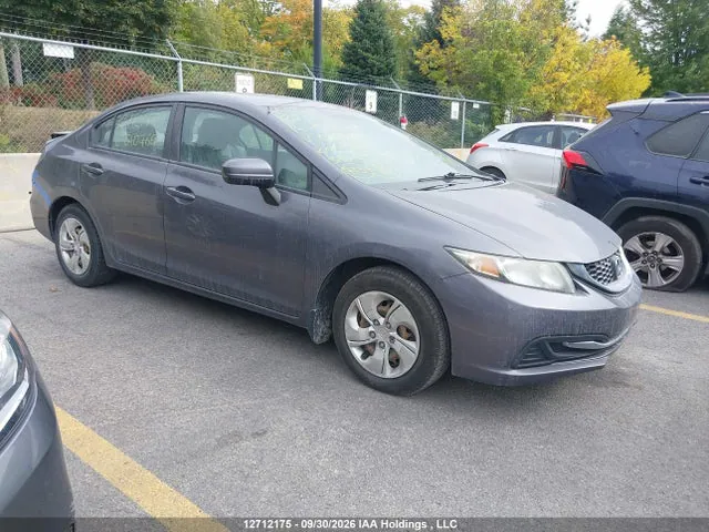 2014 Honda Civic Lx VIN 2HGFB2F44EH010769 фото 1