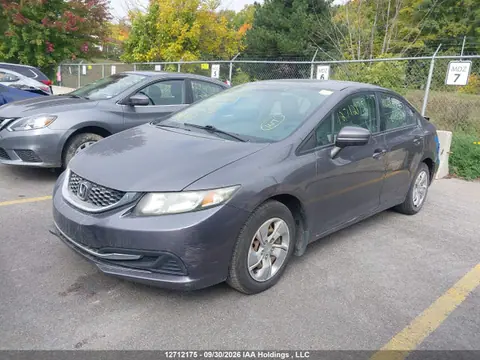2014 Honda Civic Lx VIN 2HGFB2F44EH010769 фото 2
