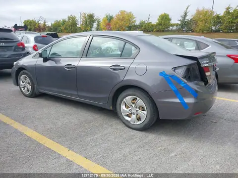 2014 Honda Civic Lx VIN 2HGFB2F44EH010769 фото 3