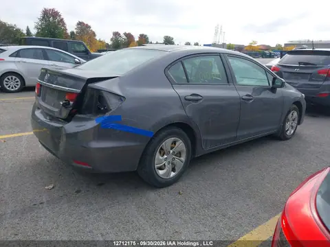 2014 Honda Civic Lx VIN 2HGFB2F44EH010769 фото 4