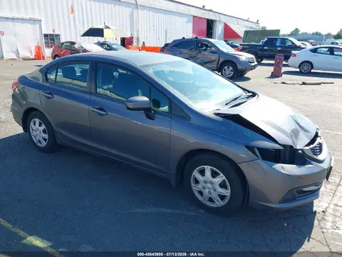 19XFB2F5XEE076634 — 2014 Honda Civic LX, Передняя часть (Front End), фото до ремонта