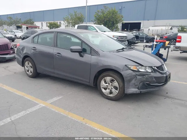 2014 Honda Civic Lx VIN 19XFB2F50EE214150 фото 1
