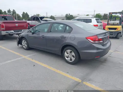 2014 Honda Civic Lx VIN 19XFB2F50EE214150 фото 3