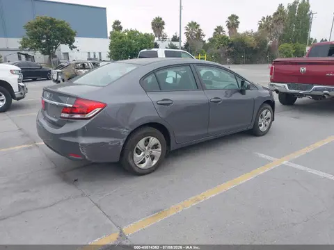 2014 Honda Civic Lx VIN 19XFB2F50EE214150 фото 4