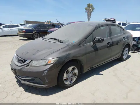2014 Honda Civic Lx VIN 2HGFB2F54EH528311 фото 2