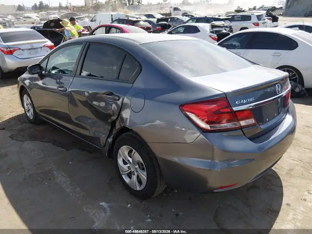 19XFB2F51EE247934 — 2014 Honda Civic LX, фото 3 с аукциона IAAI 14.10.2026, Левый бок