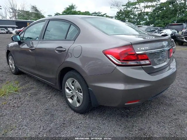 19XFB2F55EE027311 — 2014 Honda Civic LX, фото 3 с аукциона IAAI 29.09.2026, Передняя часть слева
