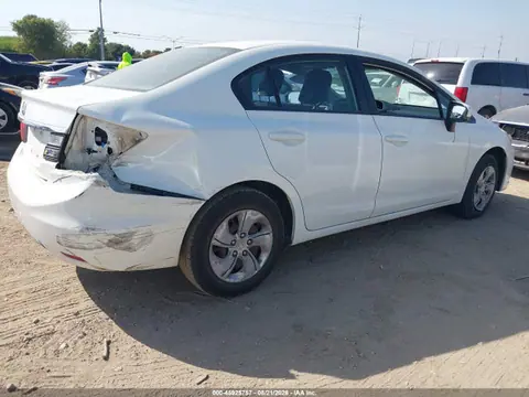 2014 Honda Civic Lx VIN 19XFB2F51EE007721 фото 4