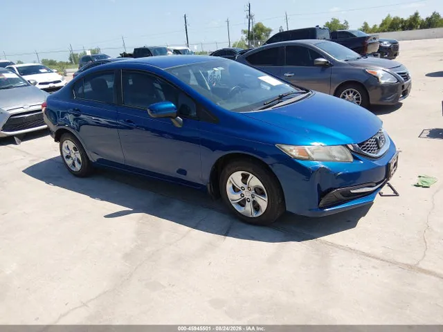 2014 Honda Civic Lx VIN 19XFB2F59EE062630 фото 1