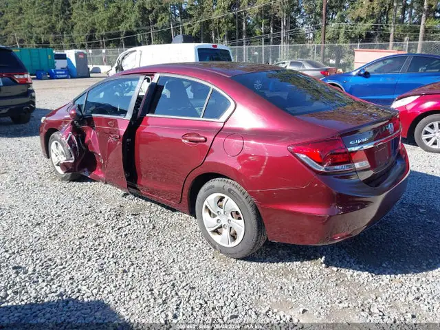 19XFB2F51EE030478 — 2014 Honda Civic LX, фото 3 с аукциона IAAI 30.09.2026, Левый бок