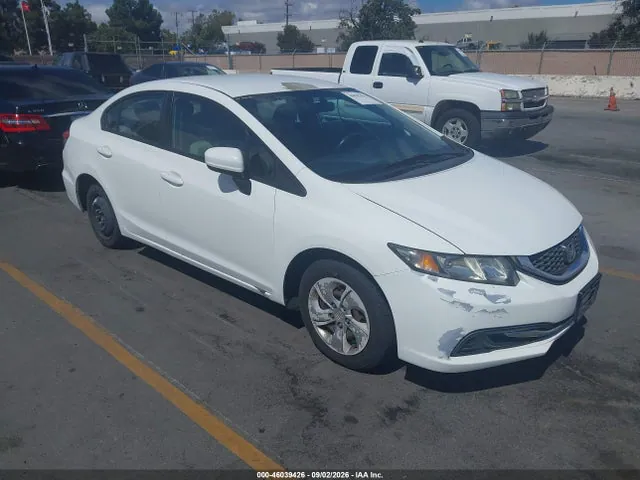 2014 Honda Civic Lx VIN 2HGFB2F54EH503229 фото 1