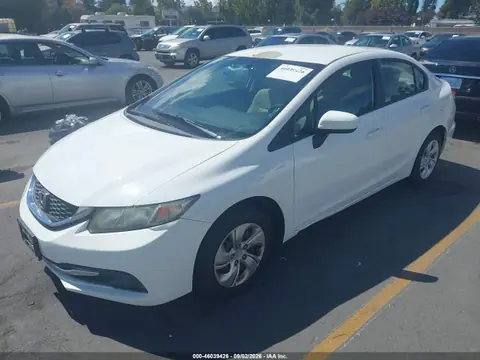 2014 Honda Civic Lx VIN 2HGFB2F54EH503229 фото 2