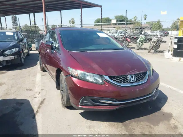 2HGFB2F56EH550455 — 2014 Honda Civic LX, Естественный износ (Normal Wear & Tear), фото до ремонта