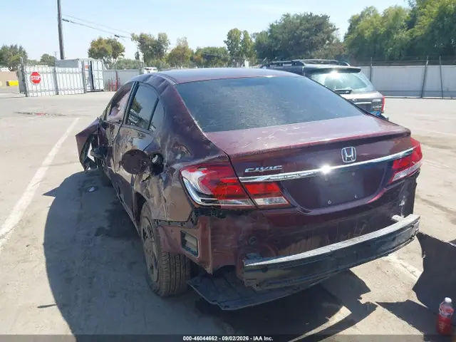 2HGFB2F56EH550455 — 2014 Honda Civic LX, фото 3 с аукциона IAAI 13.10.2026, Естественный износ