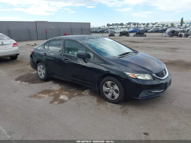 2014 Honda Civic Lx VIN 2HGFB2F53EH503626 фото 1