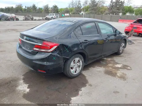 2014 Honda Civic Lx VIN 2HGFB2F53EH503626 фото 4