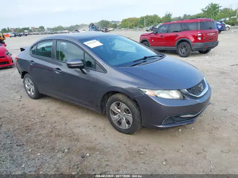 2HGFB2F56EH536698 — 2014 Honda Civic LX, Задняя часть (Rear), фото до ремонта