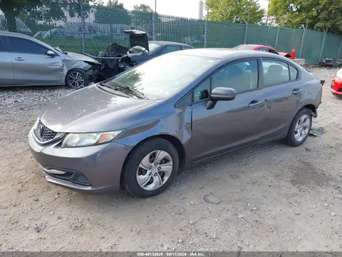 2014 Honda Civic Lx VIN 2HGFB2F56EH536698 фото 2