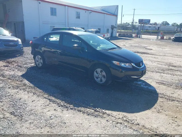 2014 Honda Civic Lx VIN 19XFB2F54EE249127 фото 1