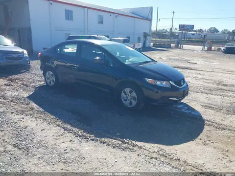 19XFB2F54EE249127 — 2014 Honda Civic LX, Задняя часть (Rear), фото до ремонта