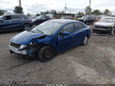 2014 Honda Civic Lx VIN 2HGFB2F58EH512516 фото 2
