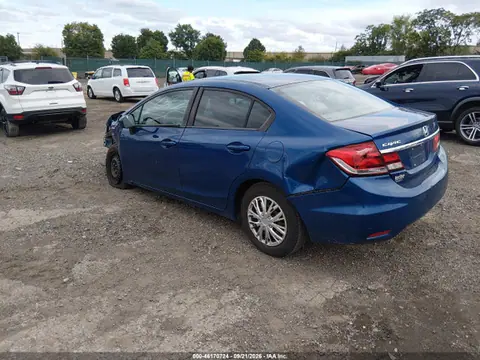 2014 Honda Civic Lx VIN 2HGFB2F58EH512516 фото 3