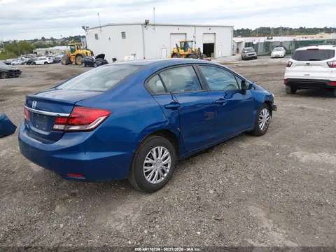 2014 Honda Civic Lx VIN 2HGFB2F58EH512516 фото 4