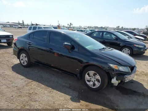 2HGFB2F59EH501993 — 2014 Honda Civic LX, Передняя часть (Front End), фото до ремонта