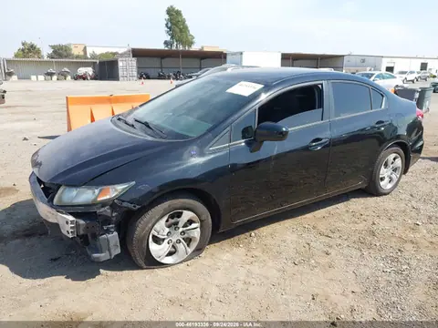 2014 Honda Civic Lx VIN 2HGFB2F59EH501993 фото 2