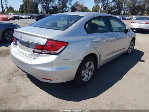 2014 Honda Civic Lx VIN 19XFB2F56EE216131 фото 4