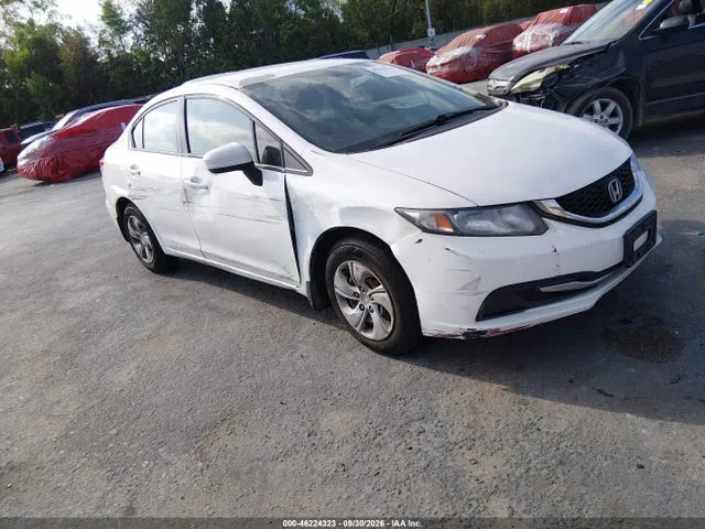 2014 Honda Civic Lx VIN 19XFB2F59EE252718 фото 1