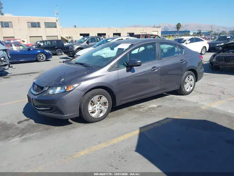 2014 Honda Civic Lx VIN 19XFB2F51EE243589 фото 2