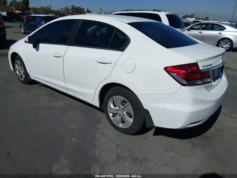 2014 Honda Civic Lx VIN 19XFB2F54EE261911 фото 3